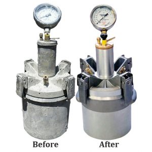 Concrete Air Meter Refurbishing