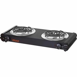 double burner hot plate