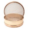 Full Height Brass-Stainless Sieves 12"