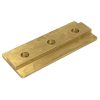 Brass Cover Plate with Holes