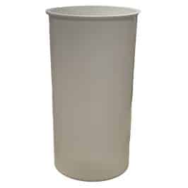 6-inch White Cylinder Molds