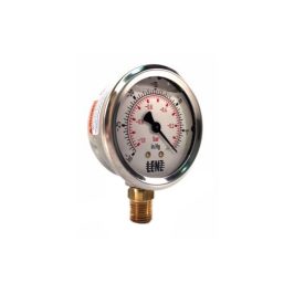 Liquid Filled Dial Vacuum Gauge