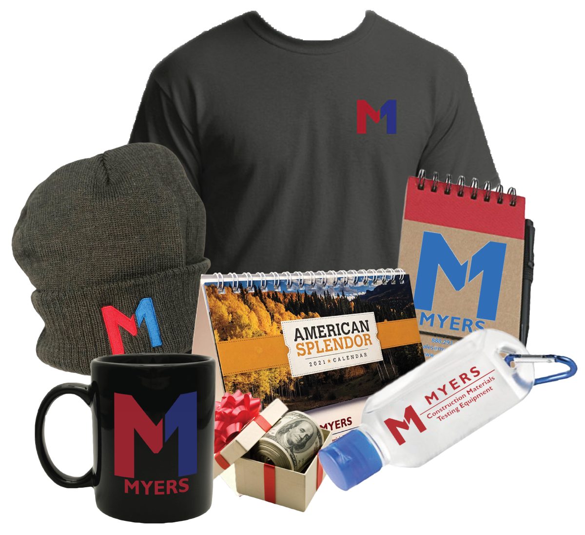 Free T-Shirt, Mug, Beanie, 2021 Desk Calendar, Hand Sanitizer, Notepad and $35 OFF