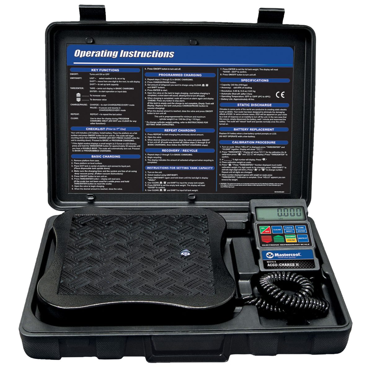 Electronic Refrigerant Scale